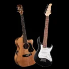Gitarren von Alleinunterhalter Mike für vielseitige Live-Musikauftritte in verschiedenen Genres